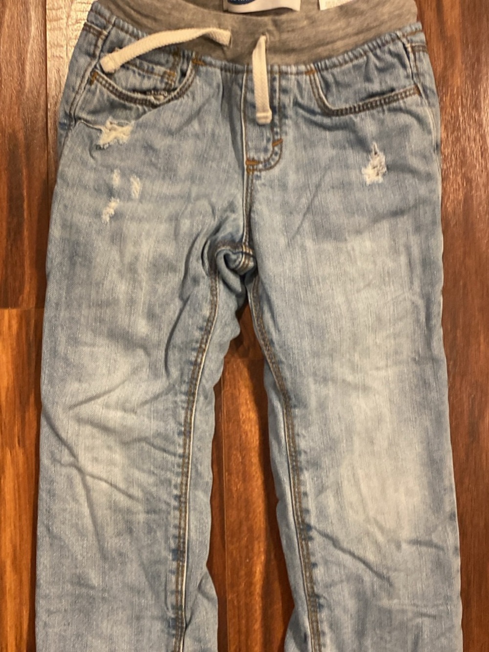 Old Navy Light Wash Blue Kids fleece lined jeans 3T